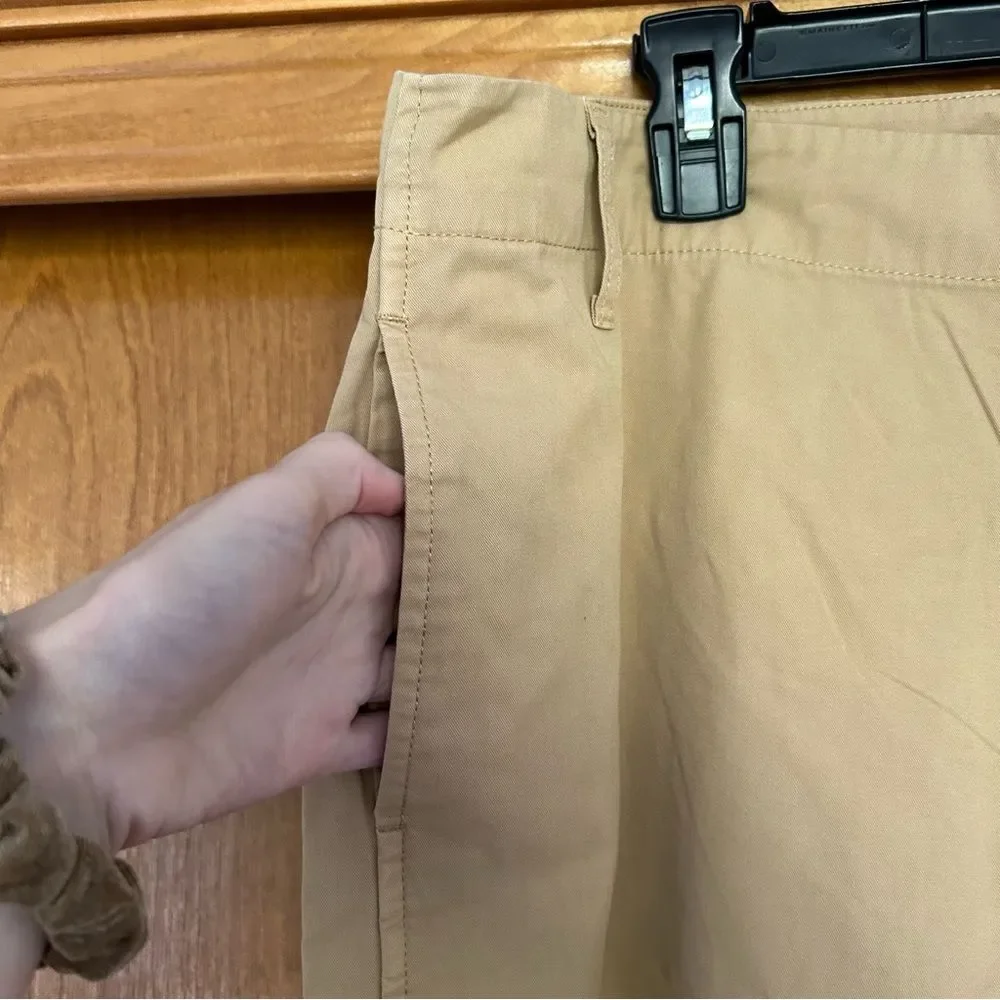 J. Crew Sailor Heritage Chino Pant Khaki Plus Size 33 Coastal Casual